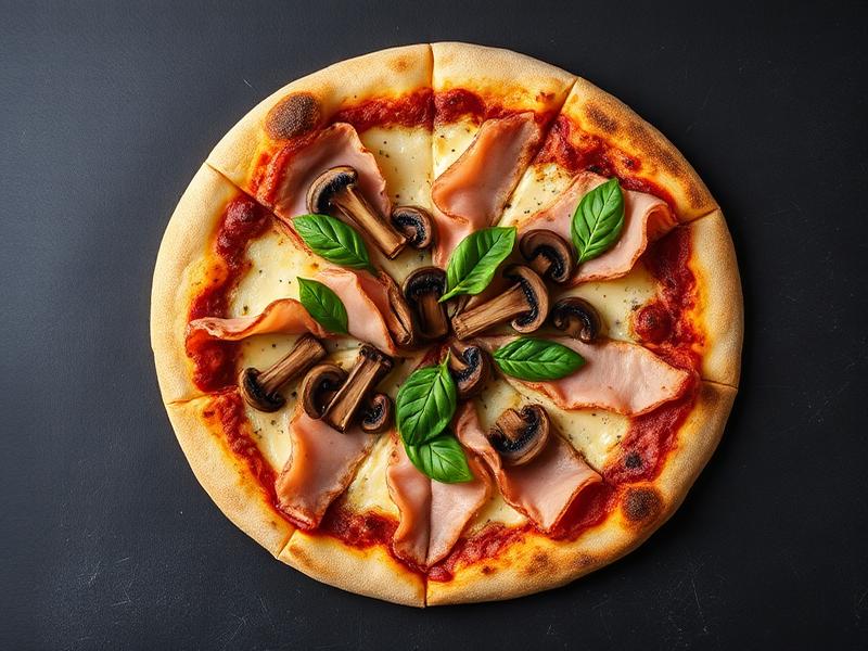 Pizza Prosciutto cu șuncă